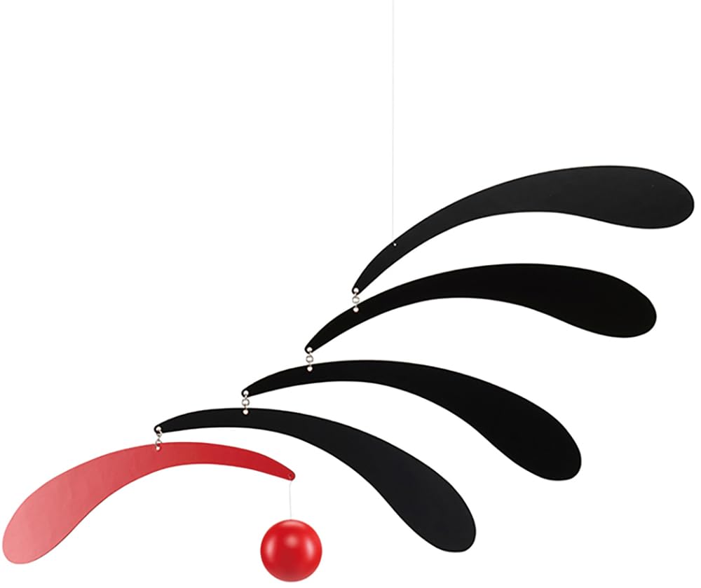 Flensted Mobiles (Flynn Hempstead Mobile) Flynn Homestead Mobile flowing rhythm red FSM-13-003 (japan import)