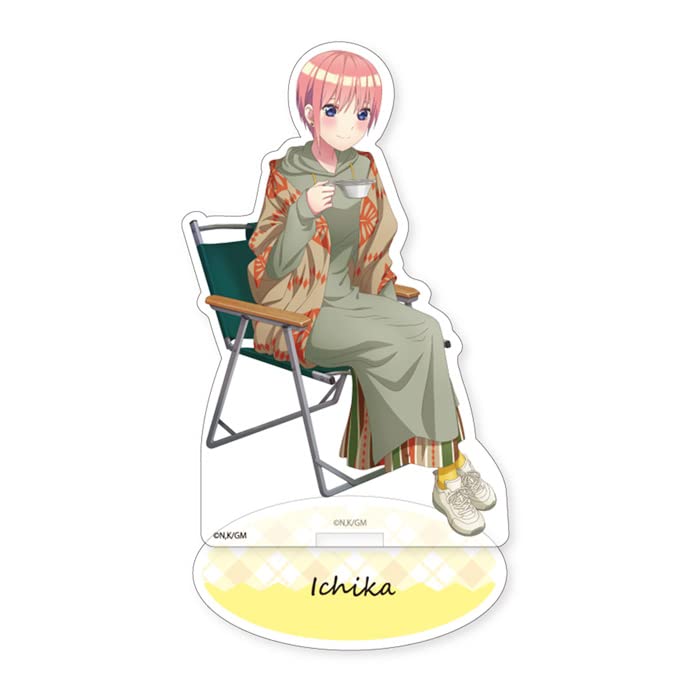 The Quintessential Quintuplets Movie Acrylic Figure Kazuka Nakano, Camping Ver.