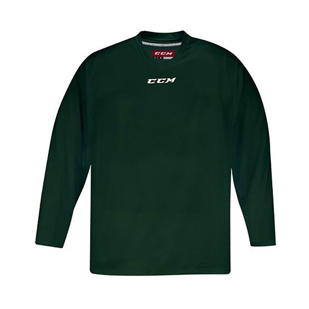 CCM 5000 Series Hockey Practice Jersey - Junior - Forest Green, Small/Medium