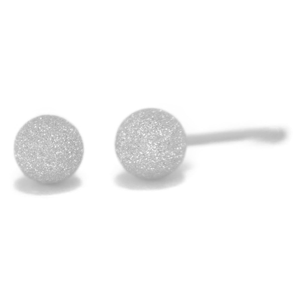 PT900 puratinahurassyubo-rupiasu 4 mm [1 Pairs Binaural Headset SALE] Flash Ball Stardust Platinum Earrings Platinum Earrings PT900 PT900 yokomountain