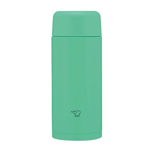Zojirushi Mahobin SM-MS25-GM Stainless Steel Mug Water Bottle, 8.5 fl oz (250 ml), Screw Type, Dishwasher Safe, Seamless Tub, Only 2 Cleaning Points, Mint Green