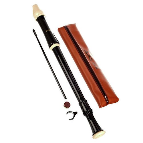 FLAUTA DULCE TENOR - Aulos (211A) Barroca (Plastico) 3 Piezas
