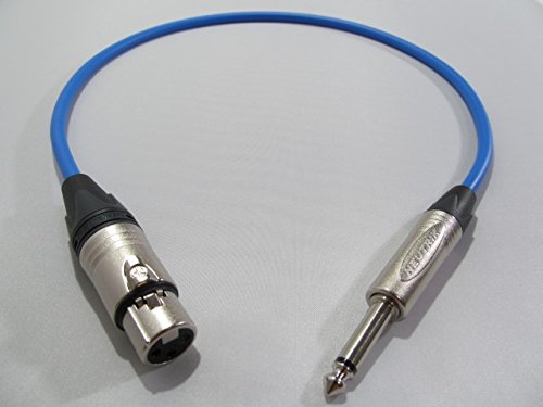 CANARE L-4E6S XLR (Female) - TS Phone Cable - 1 Pack (1.5m)