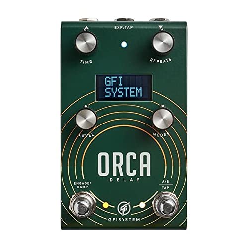 GFI System ORCA Delay Pedal (Genuine Japanese Product) Green