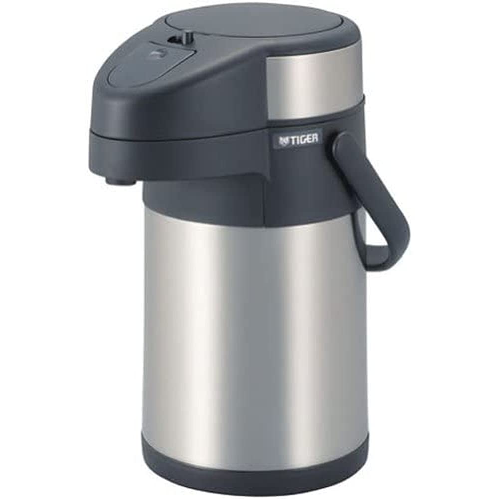 Tiger MAB-A220-XC Air Pot "Sahara Big" 0.8 gal (2.2 L) Clear Stainless Steel