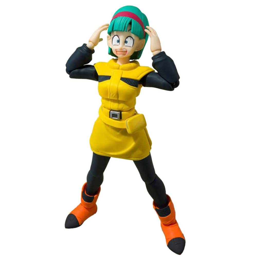 Bandai 196639 Dragon Ball Z Sh Figuarts, Bulma Journey to Namek, 16 cm, Multicoloured