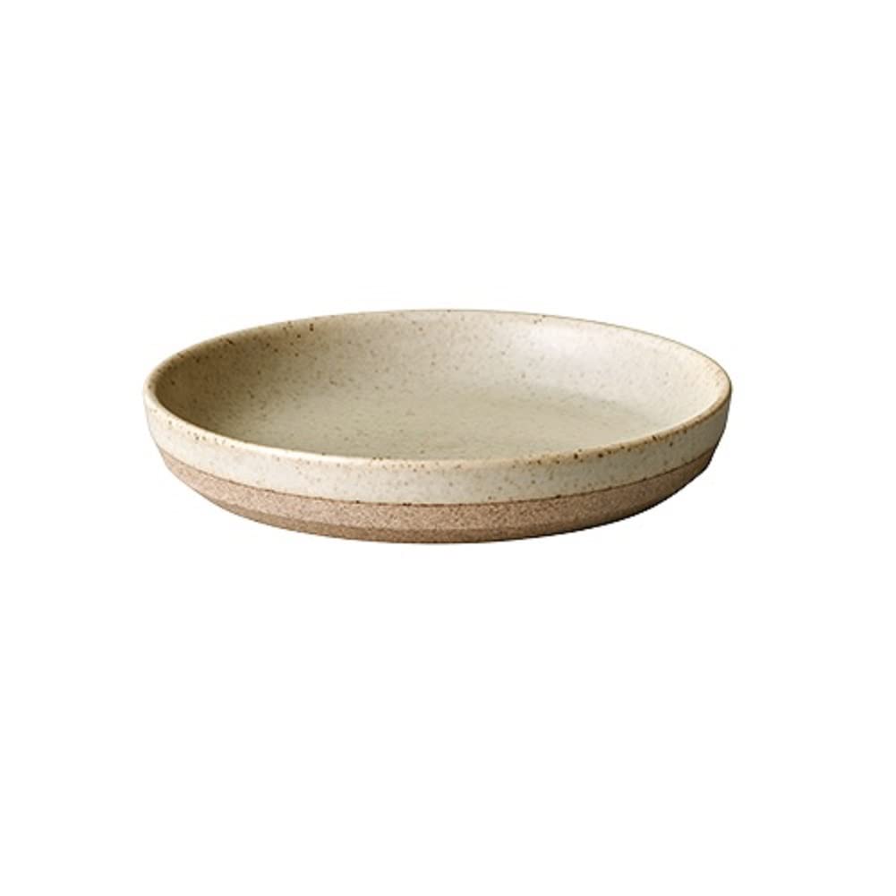 KINTO CLK-151 29611 Plate, 3.9 inches (100 mm), Beige, Microwave and Dishwasher Safe