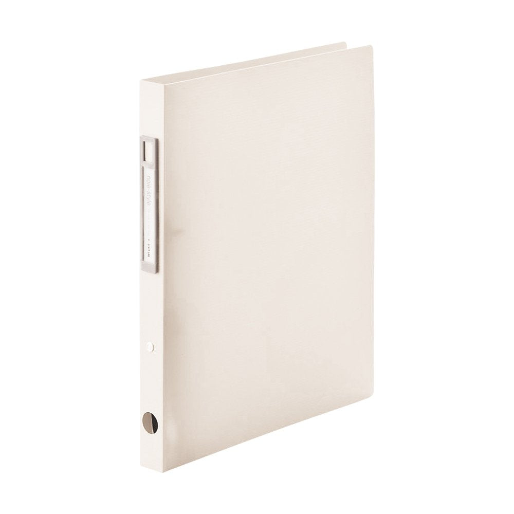 Lihit Lab F7681-0 Ring File, A4, 2 Holes, White