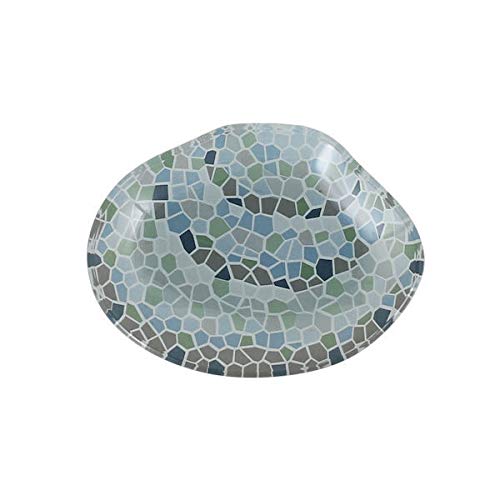 Dulton Glass Fishery Plate, Clam, GLASS FISHERY PLATE CLAM [CODE: K20-0133CLAM] Dalton Industrial DIY Men's Interior