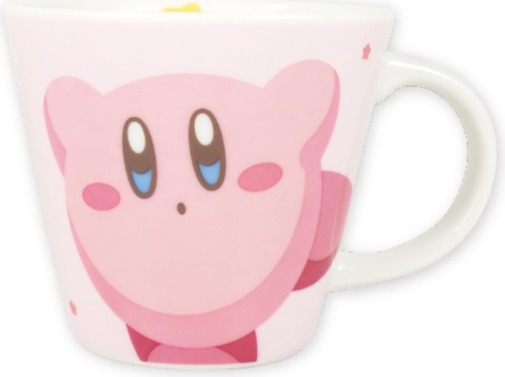 Tees Factory Kirby HK-5524675KW Pair Mug Cup Kirby & Waddledy H3.3 x 3.7 inches (85 x 94 mm)
