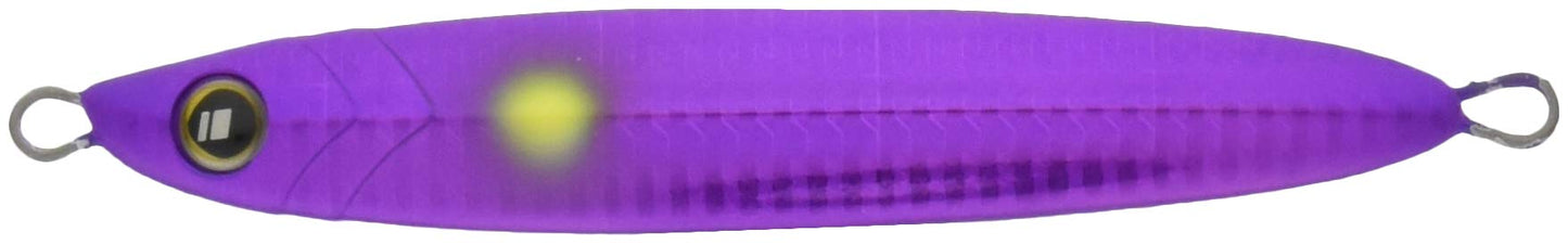 Major Craft TJD SLOW-150#5 Metal Jig, Tachijigi Dojo Slow Fall Jig, PARPLE 5.3 oz (150 g)