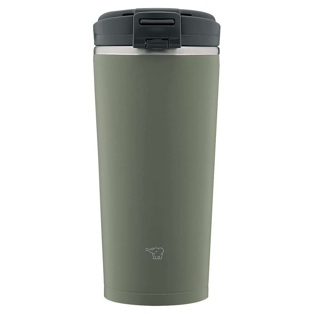 Zojirushi SX-KA30HM Stainless Carry Tumbler, 11 Ounce, Forest Gray