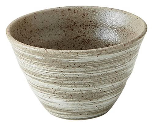 Hanaden Koyo 53174070 Koyo Pottery Wind Dance Ripple Bowl, Small, Japanese Tableware, Mino Ware, Dishwasher Safe, Made in Japan