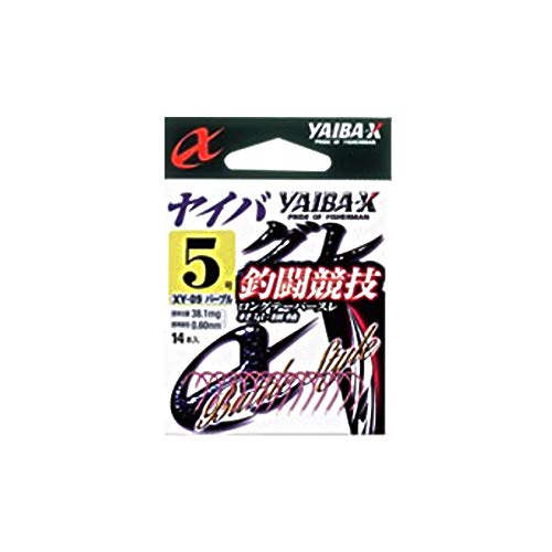 Sasame Needle XY09 Yaiba Gre Fishing Competition Purple No. 6
