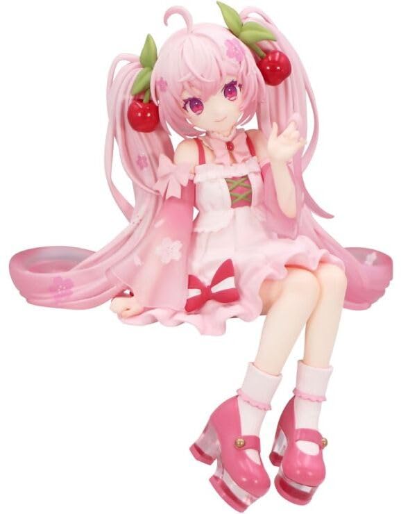 FuRyu Corporation-Hatsune Miku Noodle Stopper Figure ?-Sakura Miku 2025-