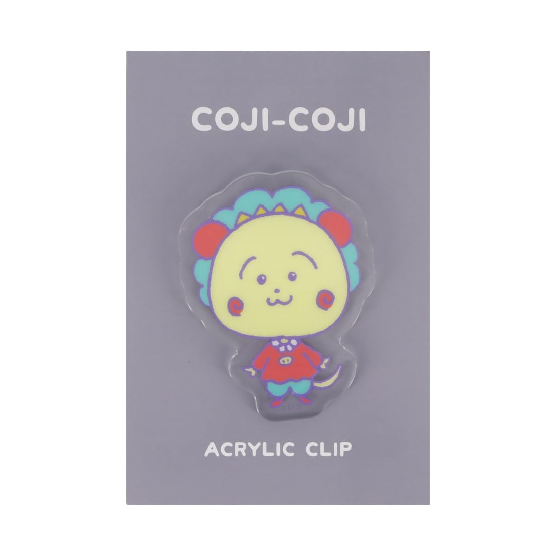 Ehon Tomo Kojikoji Clip, Acrylic Clip, Gray IP905005