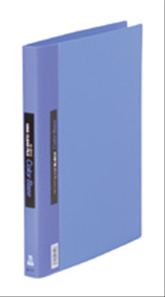 King Jim A4S 139 Clear File, Color Base, Replaceable Clear File, Blue