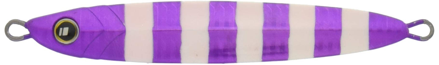 Major Craft Metal Jig, Tajigi Dojo Slow Fall Jig, TJD SLOW-150#3, ZEBLA PARPLE 5.3 oz (150 g)