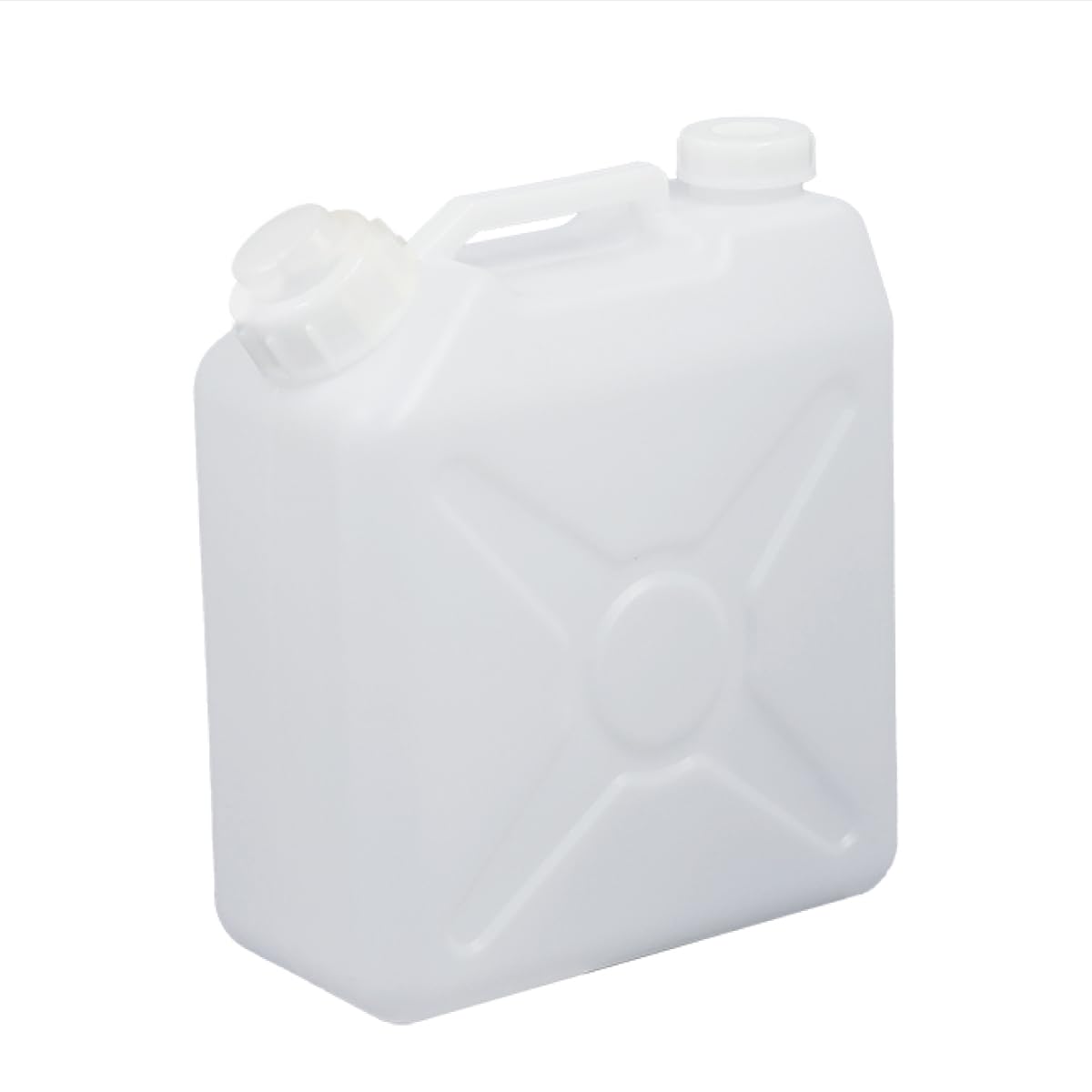 Taiwa Water Tank, 1.6 gal (5 L) with Nozzle, Translucent, Made in Japan, Lightweight, Easy to Open and Close, Poly Tank, Outdoor