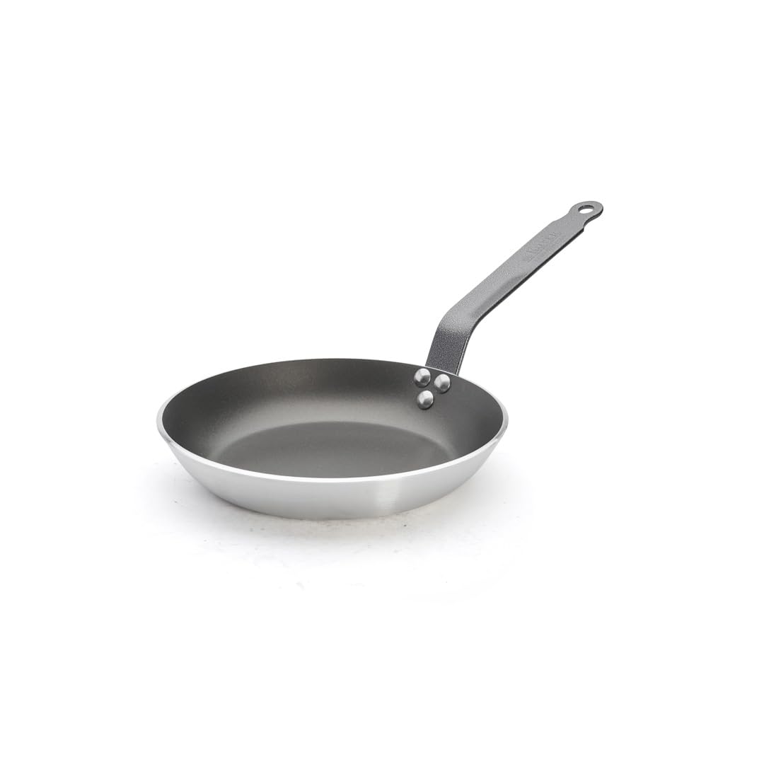 De Buyer 'Lyonnaise' Skillet Non-Stick Round Chocolate Diamètre 24