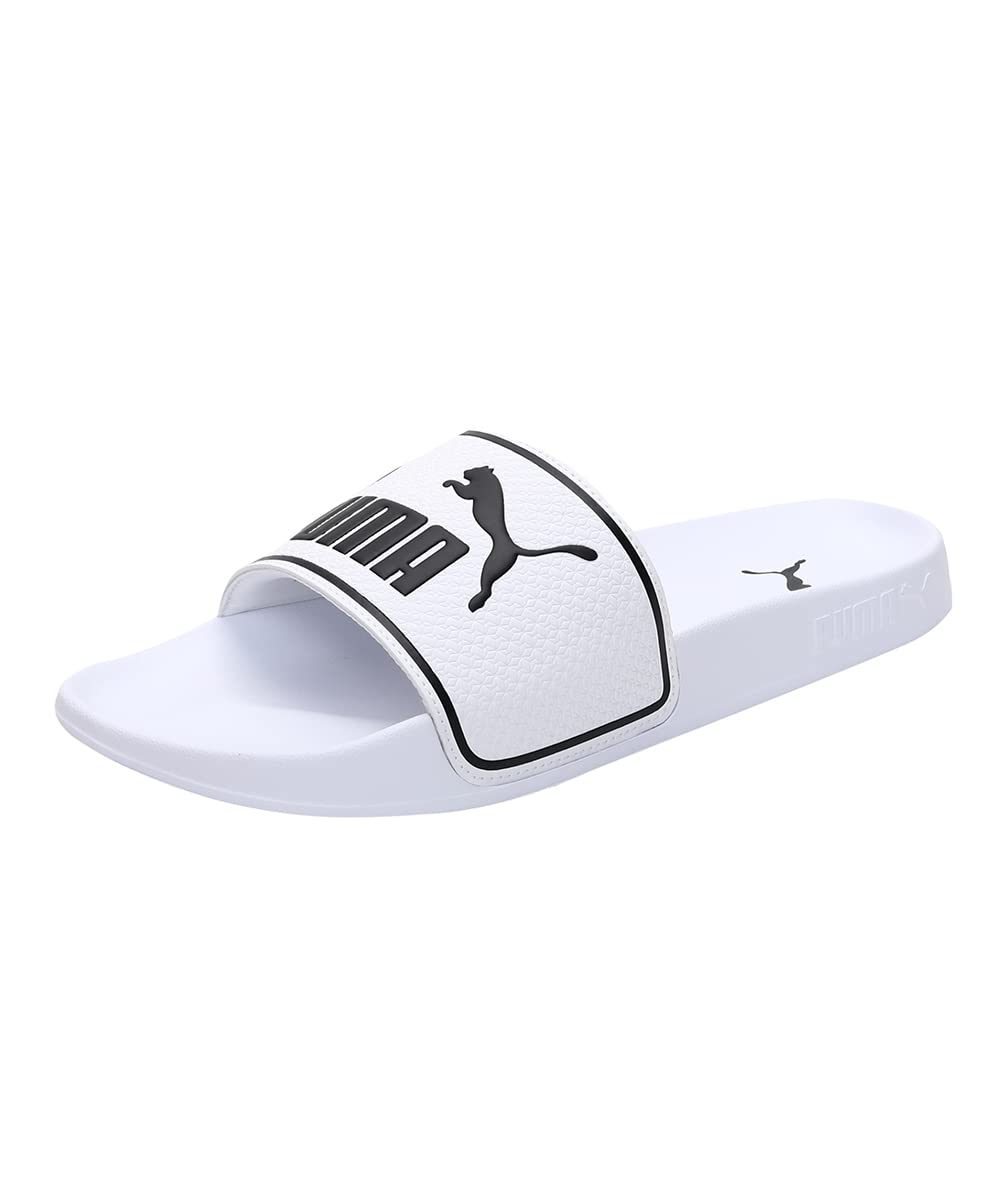 PUMA Unisex Leadcat 2.0Slide Sandal, Puma White Puma Black, 9 UK