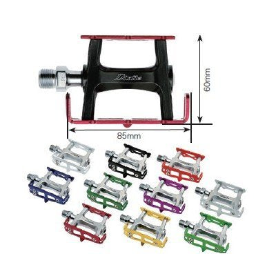 DIXNA Anodized Color Cage for Trace Pedals Silver