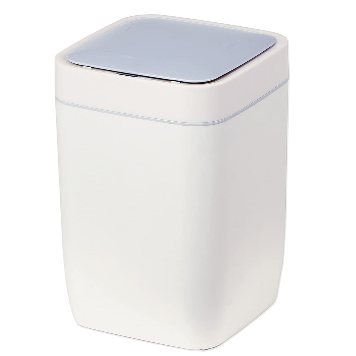 Automatic Open and Close Trash Can, 2.1 gal (8 L) Sensor Activated Motion Sensor & Kick Sensor, Just Hand Open & Close, Open or Close with Feet or Open Water Regimentary Water Resistance for Kitchen Activities IPX5 Equivalent