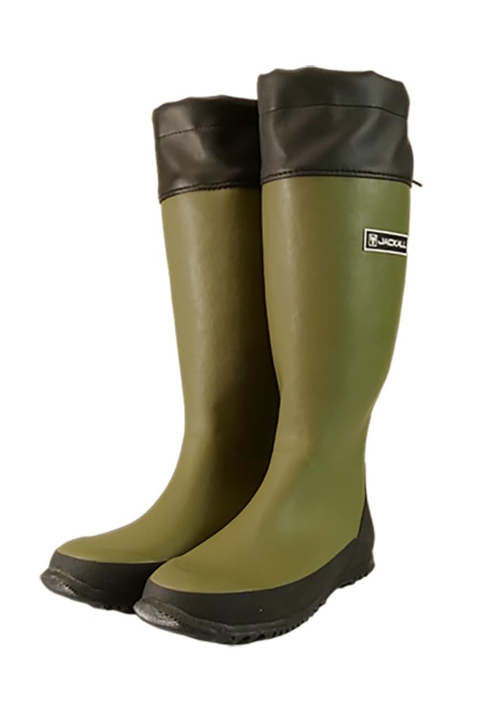 JACKALL Packable Boots R Dark Olive XS Size (23-23.5 cm)