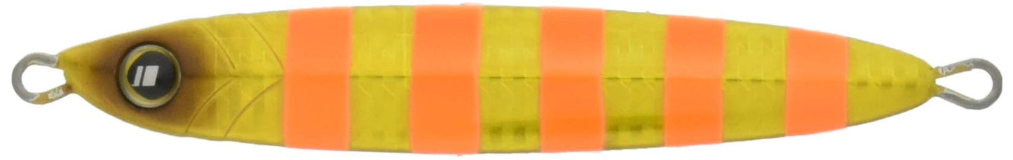Major Craft Metal Jig, Tajigi Dojo Slow Fall Jig, TJD SLOW-120#4 ZEBLA RED GOLD 4.2 oz (120 g)