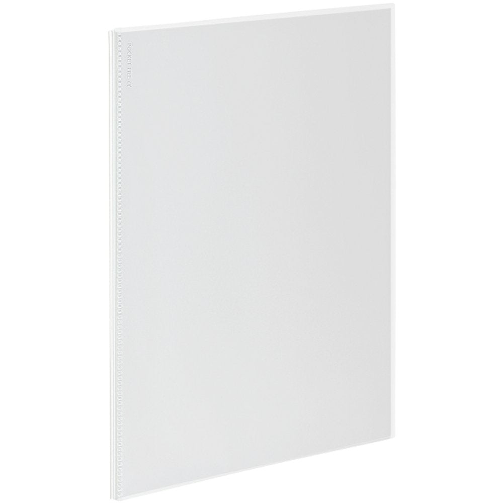 Kokuyo Pocket File, Novita α, A4, 12 Pockets, Transparent, Accessory for Kokuyo Novita α Expandable Clear Book, Japan Import (RA-NF12T)