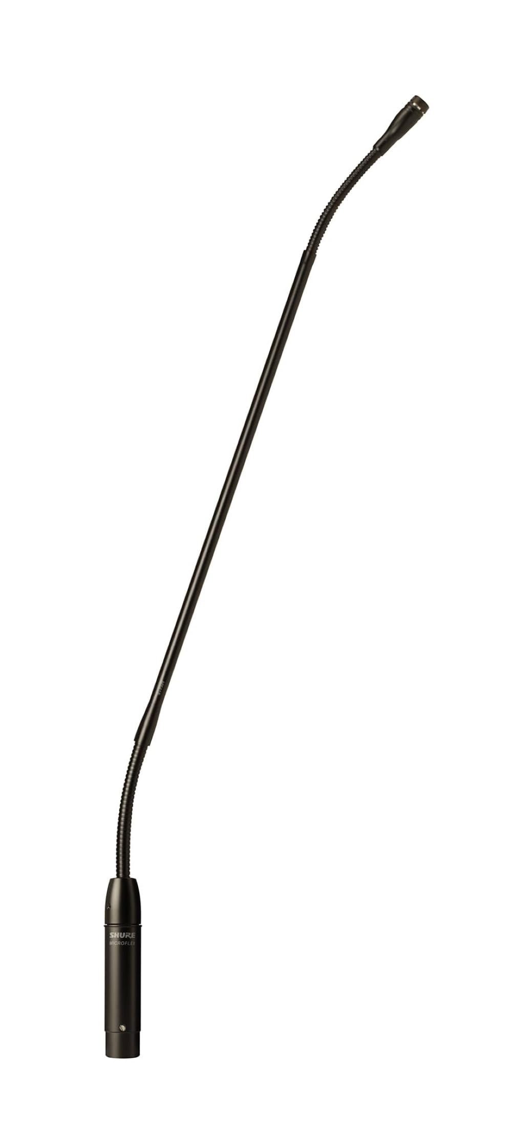 Shure MX418/C Cardioid Condenser Microphone, 18" Gooseneck with Attached XLR Preamp, Shock & Flange Mount, Snap-Fit Foam Windscreen