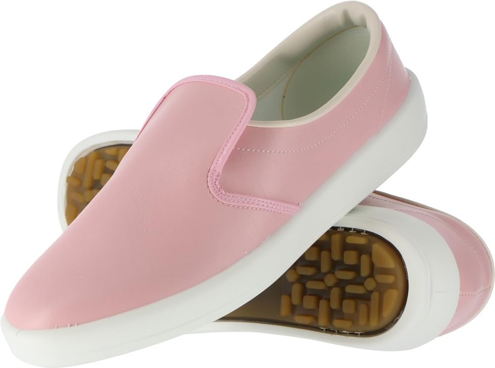 CHEFMATE(シェフメイト) Men's Kitchen Sneaker, Pink, 25.0 cm 2E