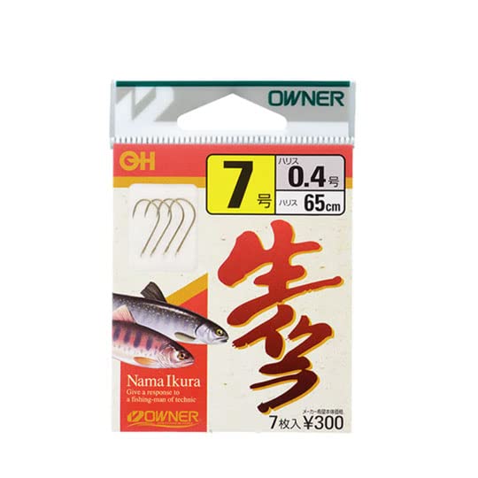 Owner OH Raw Squid Hook 4-0.3