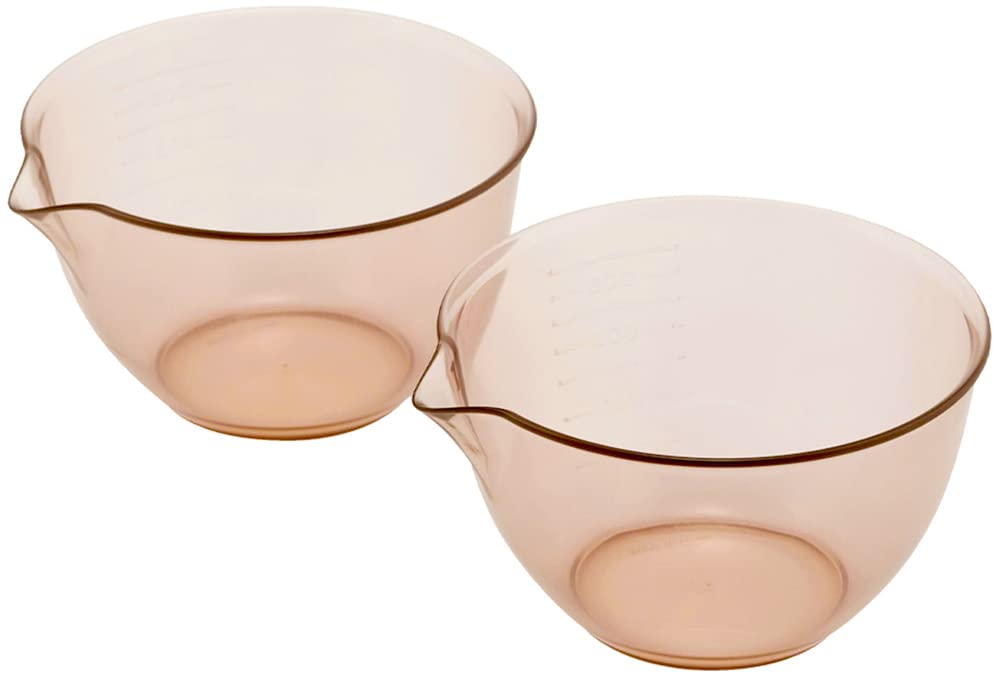 下村企販 Shimomura Kihan 45082 Microwave Prep Bowl, Set of 2