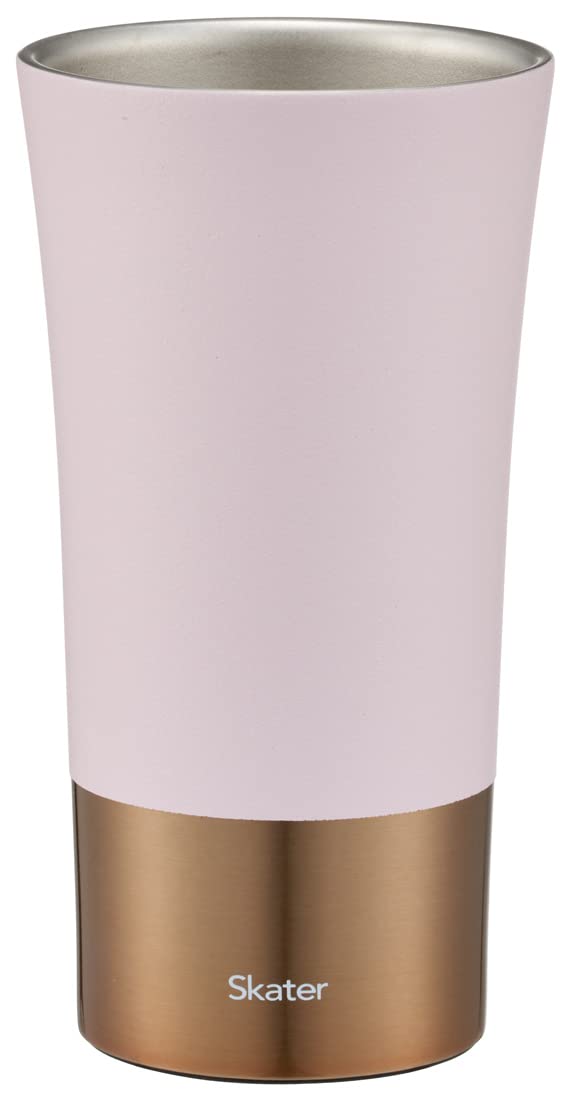 Skater STB3N-A Stainless Steel Tumbler, Hot and Cold Retention, 10.1 fl oz (300 ml), Pale Tone, Lilac