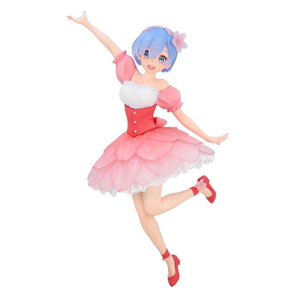 FURYU Corporation Re:Zero -Starting Life in Another World- Trio-Try-iT Figure -Rem Cherry Blossom-(re-Run)