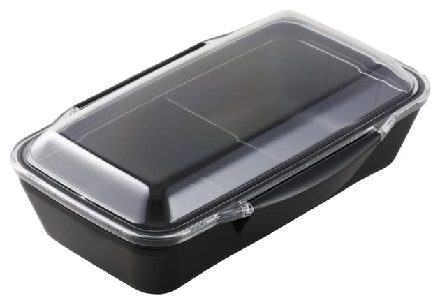 小森樹脂(Komorijushi) Dome Lunch Box 750 Black
