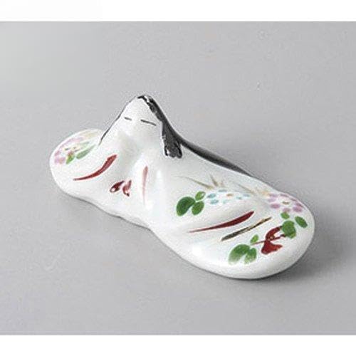 せともの本舗 10 Piece Chopsticks Rest, Princess (Kogiku) Chopsticks Rest [2.4 x 1.1 x 0.9 inches (6 x 2.8 x 2.2 cm)] [Restaurants, Ryokan, Japanese Tableware, Restaurants, Commercial Use, Tableware]