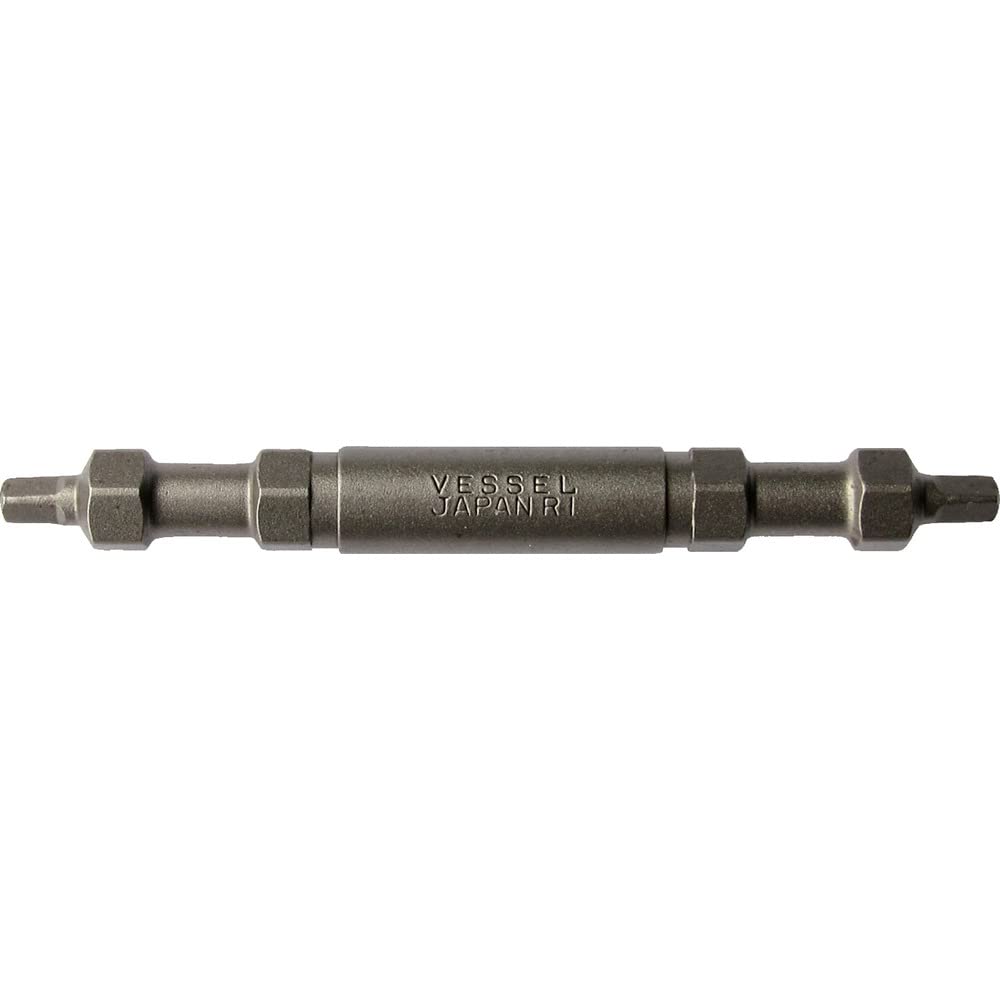 Bessel (VESSEL) Square double-ended bit No.1 × 65 A14SQ1065