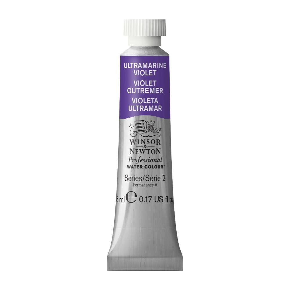 Winsor & Newton Professional Watercolor, 5ml Tube, Ultramarine Violet