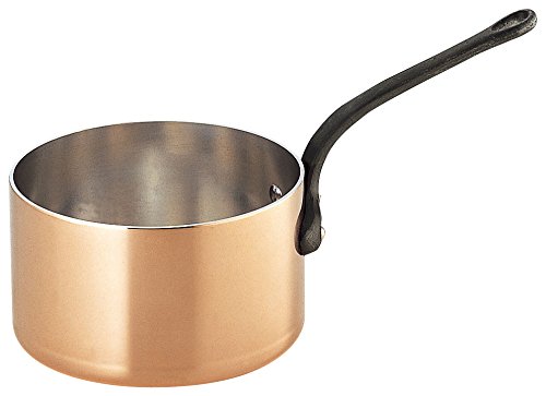 SW Copper Thick deep Saucepan Futana (Iron Pattern) 24‡p Gazelle