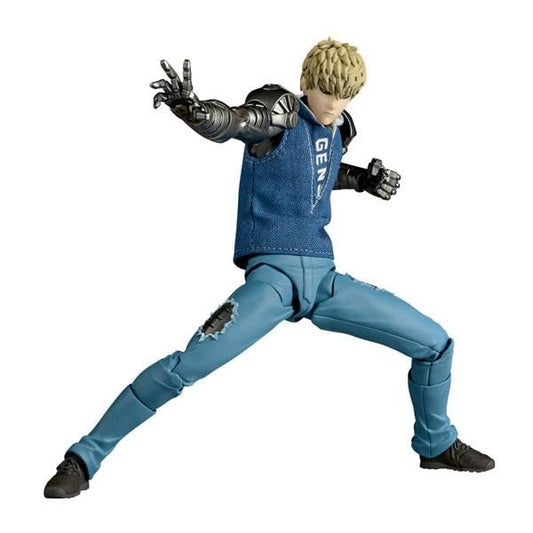 Revoltech KAIYODO Amazing Yamaguchi One Punch Man Genos. Includes Original Sturdy Protective case. Japan Import.