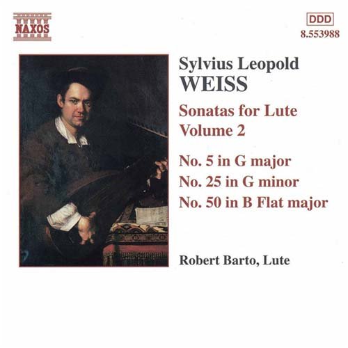 Weiss: Sonatas for Lute 2 (No. 5, No. 25, No. 50)
