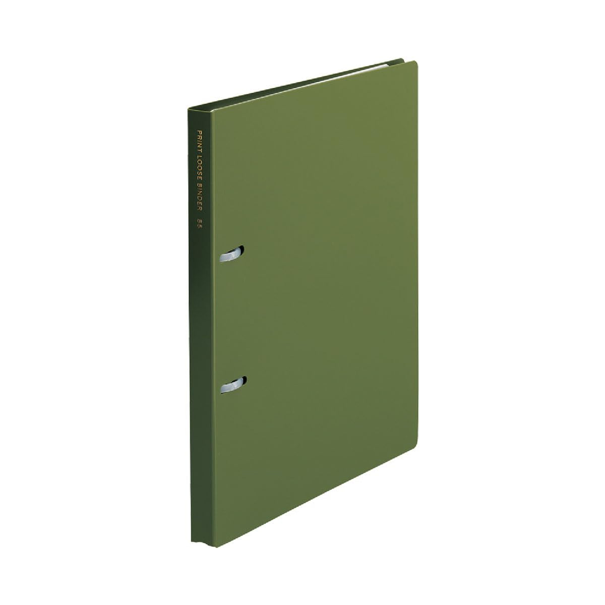Lihit Lab Printed Loose Binder B5 Olive N3120-22