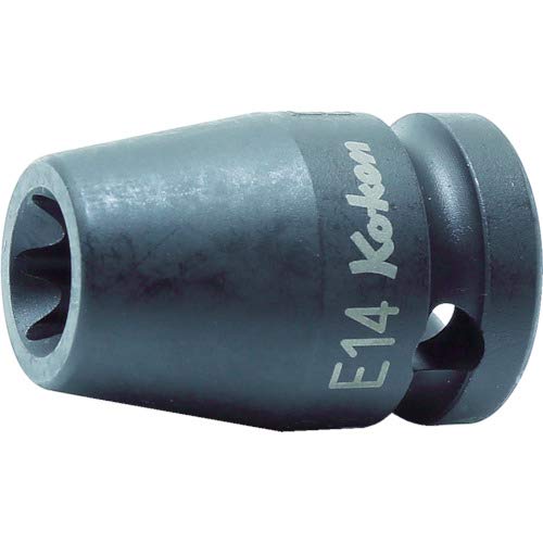 Ko-ken 14425-E14 1/2 Sq. Dr. Socket TORX E14 Length 38mm