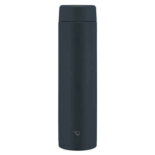 Zojirushi Mahobin SM-GS72-BA Stainless Steel Mug Water Bottle, 24.3 fl oz (720 ml), Screw Type, Dishwasher Safe, Seamless Stopper, Only 2 Cleaning Points, Black