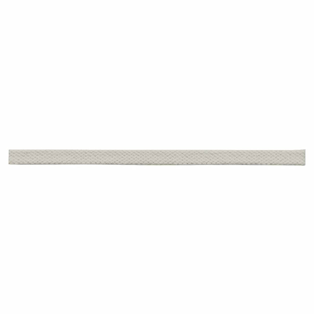 S.I.C. SIC-9423 Cotton Flat Cord/Stone Grain L Size C/#28 Pale Silver, 1 Counter (30 m)