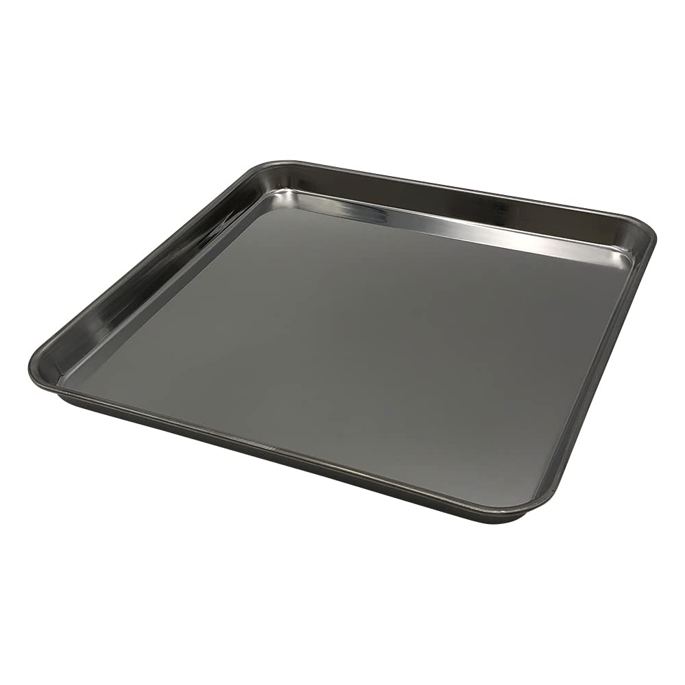 OYA Seisakusho 18-0 Stainless Steel Square Bon, 13.4 inches (34 cm)
