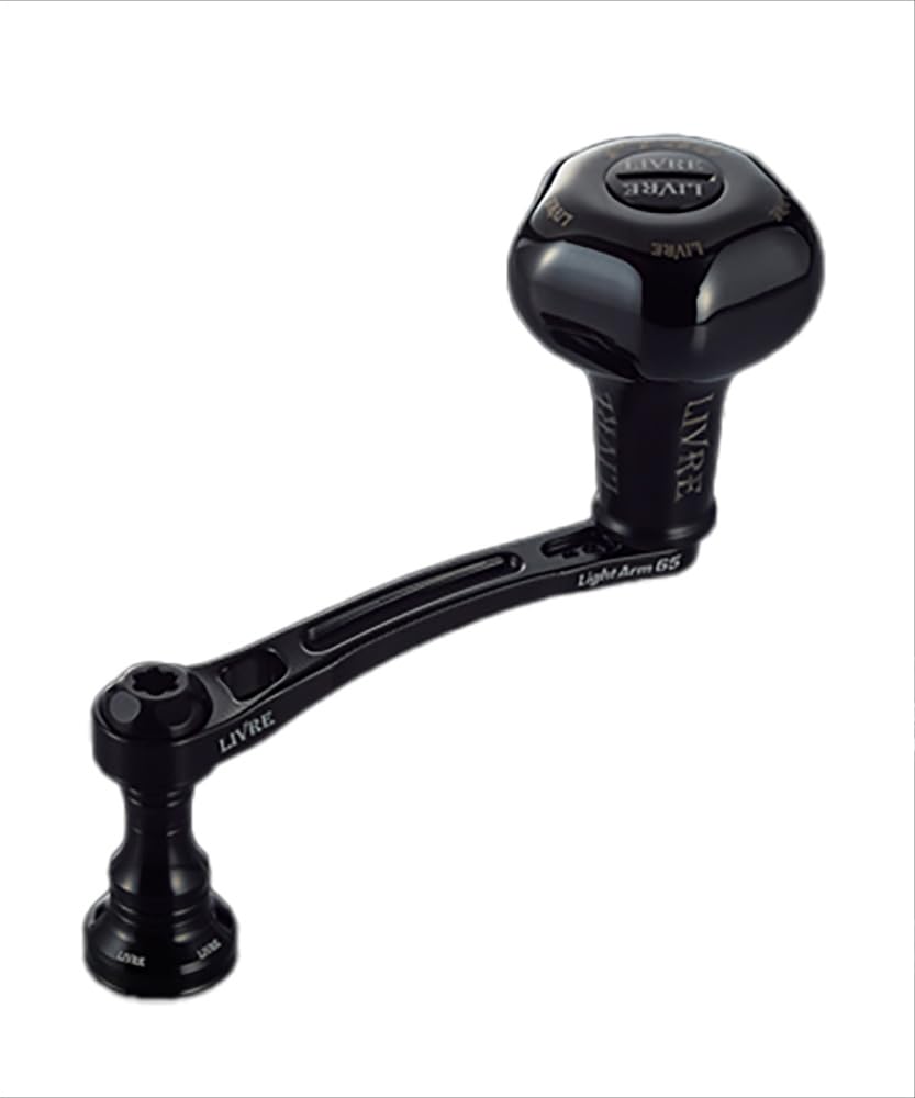 Livre LA65-KB35DR 11702 Light Arm 65 B Series with PT35B Knob Daiwa DS Right Winding All Black