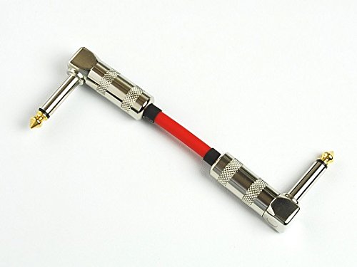 Cana of [Canare GS – 6] 8 cm L – L Shape (Crank) Patch Cable (Red)